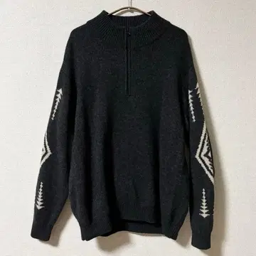 PENDLETON 펜들턴 하프 지퍼 니트 M 새상품급