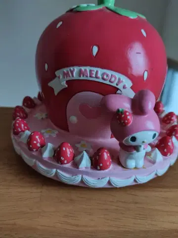 마이멜로디 오르골 산리오 레어 장식품 인테리어 레어 이치고