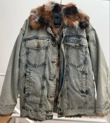 BDG 데님 자켓 퍼 포함 XS/S
