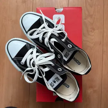 CONVERSE ALL STAR 블랙 스니커즈