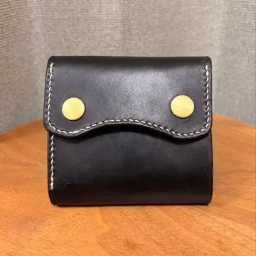 3단 폴더형 지갑 미들 월렛