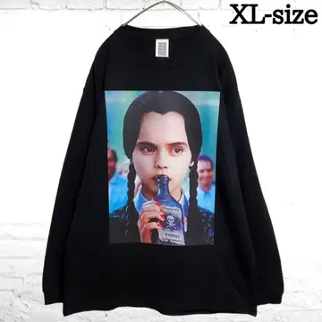 [ 새상품 ] 아담스 패밀리 웬즈데이 롱T셔츠3