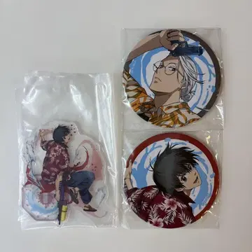 사카모토 데이즈 아크릴 스탠드 1종 BIG 캔뱃지 2종