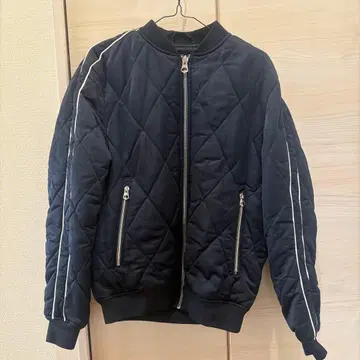 ZARA MAN 퀼팅 자켓 퀼팅 봄버 자켓 남성용