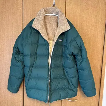 파타고니아 리버서블 사이렌트 다운 자켓 L NORG