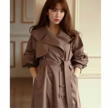 Herlipto Grace 롱 트렌치 코트