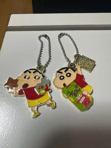 짱구는 못말려(크레용 신짱) 초코비 대박 메탈 참 키링