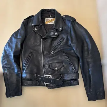 Schott 라이더 자켓 36 소 태그