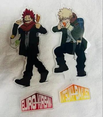 나의 히어로 아카데미아 아크릴 스탠드 콜라보 카페 한정판