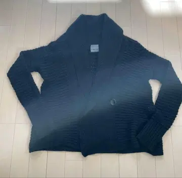 theory luxe 블랙 니트 가디건