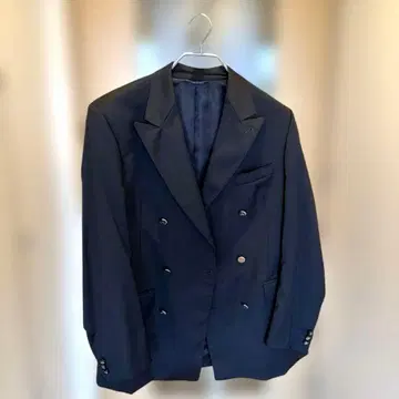 빔즈 더블 자켓 블랙