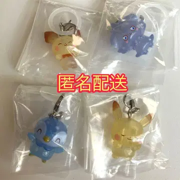 포켓몬스터 피스 메지루시 가챠 마스코트 4개 세트