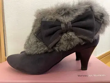 Bridget Birkin 리본 포함 부츠 그레이 부티