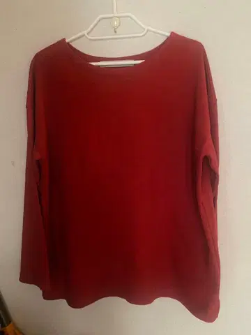 journal standard luxe 빨간색 긴팔 티셔츠