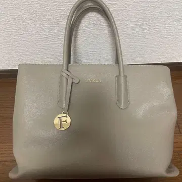 FURLA 그레이지 가죽 토트백