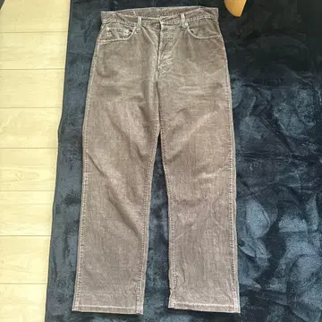 Levi Strauss & Co. 551 브라운 코듀로이 팬츠
