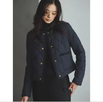 [ TAION x anuans ] 노카라 퀼팅 숏 다운