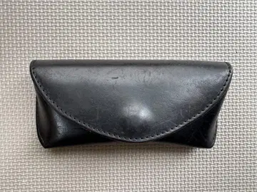 아트 브라운 안경 케이스 UK 새들 레더