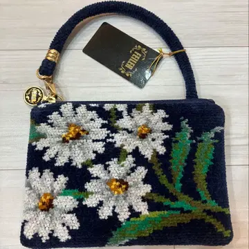 페이러 화이트 마가렛 사이드 파우치