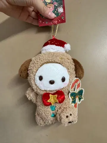 크리스마스 포차코 마스코트 산리오 봉제 인형