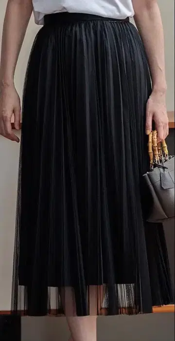 23구 [세탁 가능] 튤 플리츠 스커트 38