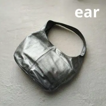 ear 이아파피요네 타마고 백 핸드백 실버