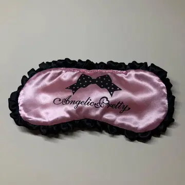 Angelic Pretty 안대 핑크 블랙