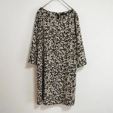 URBAN RESEARCH 꽃무늬 원피스 FREE 베이지 롤업