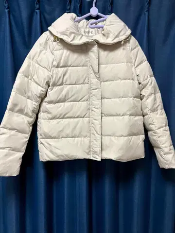 ROPE 라이트 그레이 다운 자켓