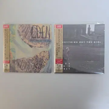 에브리싱 뱃 더 걸 / 에덴 외 종이 자켓 SHM-CD 2장 세트