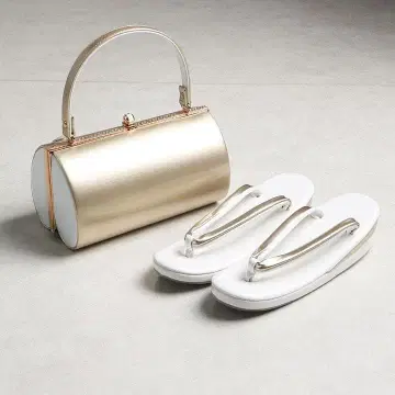 [ 새상품 ] 조리 백 세트 에나멜 (골드) 03592