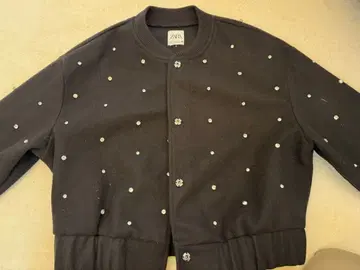 ZARA 비쥬 블루종