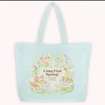 디즈니씨 더피 프렌즈 토트백