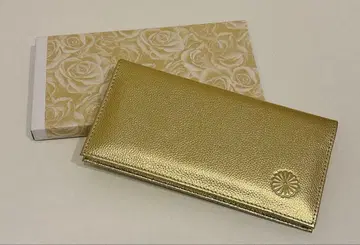 황궁 한정판 장지갑 금 판매점 천연 가죽 골드 접이식 지갑