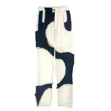 M.Y.O.B NYC / 2tone gauze pants