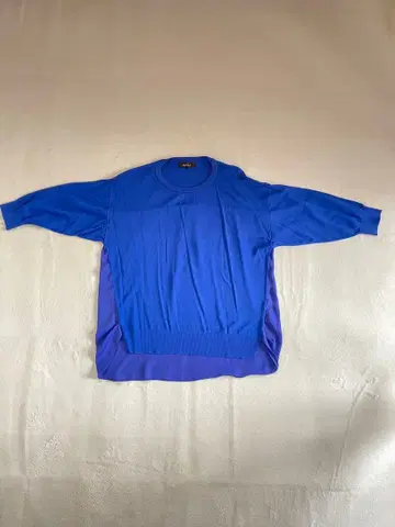 리플렉트 칠부 소매 티셔츠 파랑 9호