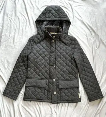 트래디셔널 웨더웨어 퀼팅 후드 자켓 32 작은 사이즈