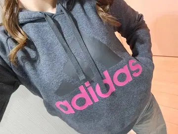 adidas 그레이 후드티 M 헤이세이 갸루 y2k