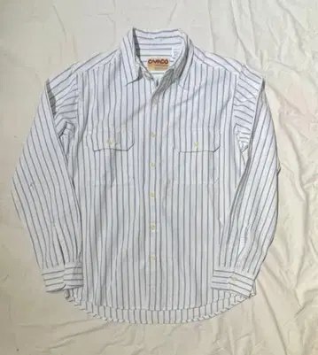 CAMCO 스트라이프 코튼 셔츠 S 사이즈