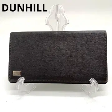 던힐 다크 브라운 가죽 장지갑 접이식 지갑 지갑