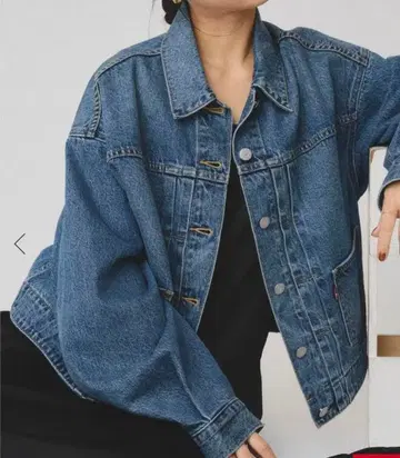 SLOBEIENA 별주 Levi's 데님 자켓 사이즈 xxs