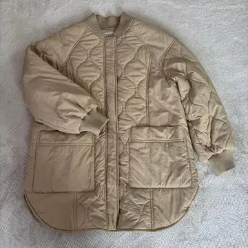 [ SIMPLICITE ] 퀼팅 자켓 베이지 F