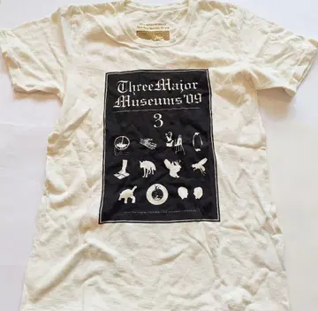 후지 패브릭 Three Major Museums'09 티셔츠 L