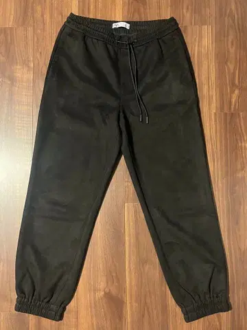 ZARA 자라 스웨트 팬츠 블랙 팬츠 조거 벨로아
