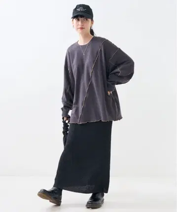 FREAK'S STORE 프릭스스토어 배색 메로 맨투맨