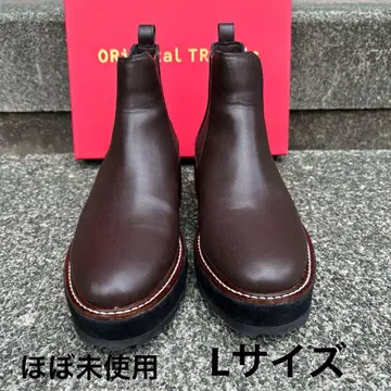 오리엔탈 트래픽 통굽 사이드 고어 숏부츠 L 사이즈