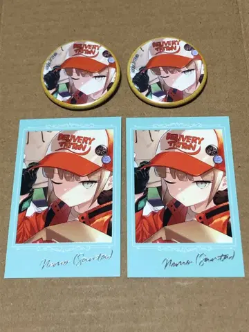 AGF Fate CBC 포트레이트 CBC 캔뱃지 네모