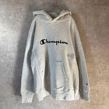champion 리버스 위브 후드 맨투맨 XL 사이즈 그레이
