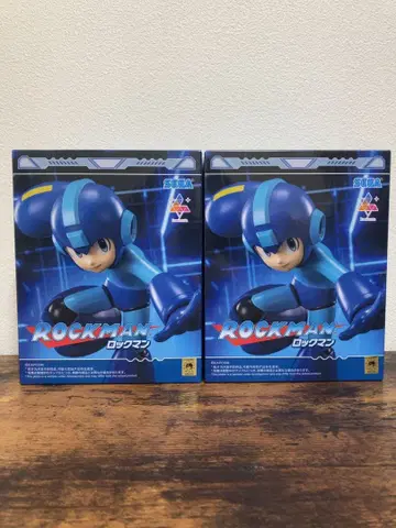 록맨 Luminasta 피규어 2체 세트