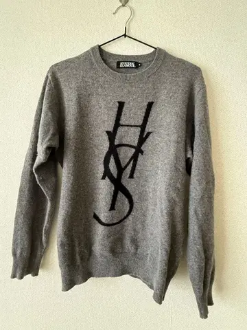 HYSTERIC GLAMOUR 그레이 스웨터 M